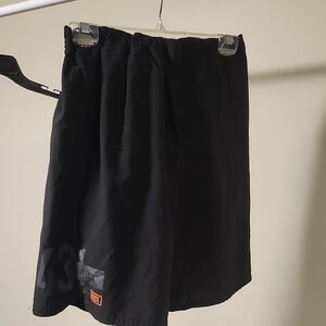 Reebok Black Men's Athletic Shorts